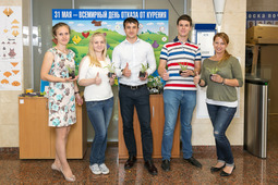 Активисты Совета молодых ученых и специалистов АО «Газпром промгаз»