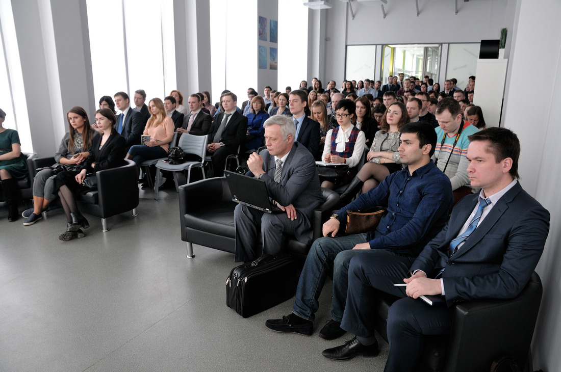 На встрече молодых ученых и специалистов из дочерних обществ ОАО «Газпром» и Сколково