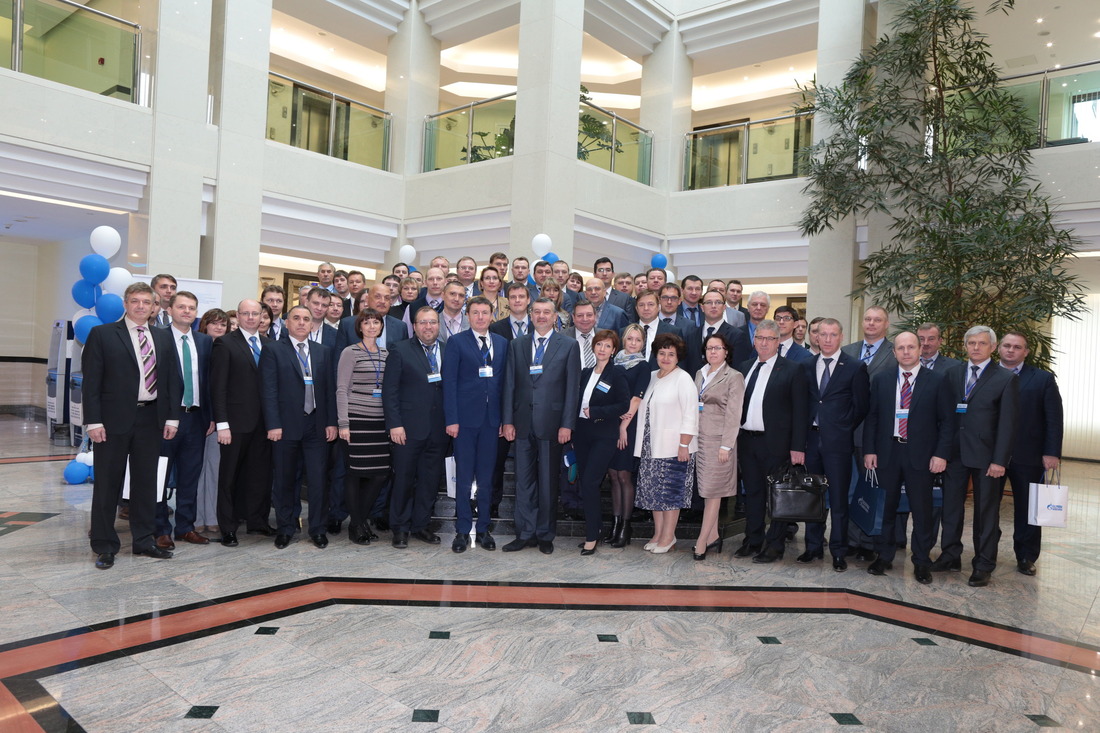 Участники конференции «Актуальные вопросы организации проектно-изыскательской деятельности Группы компаний Газпром и пути их решения»
