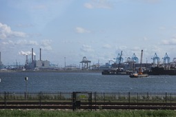 Портовый комплекс. Город Роттердам