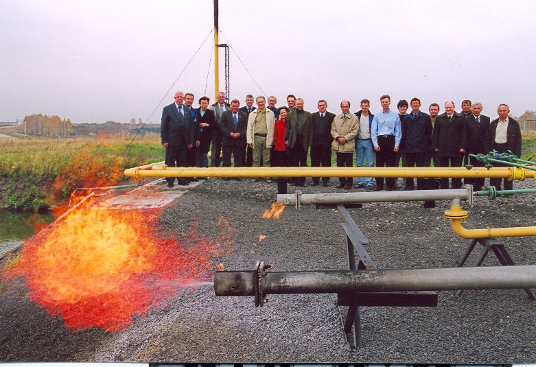 На научно-экспериментальном полигоне «Газпром промгаза», фото из архива