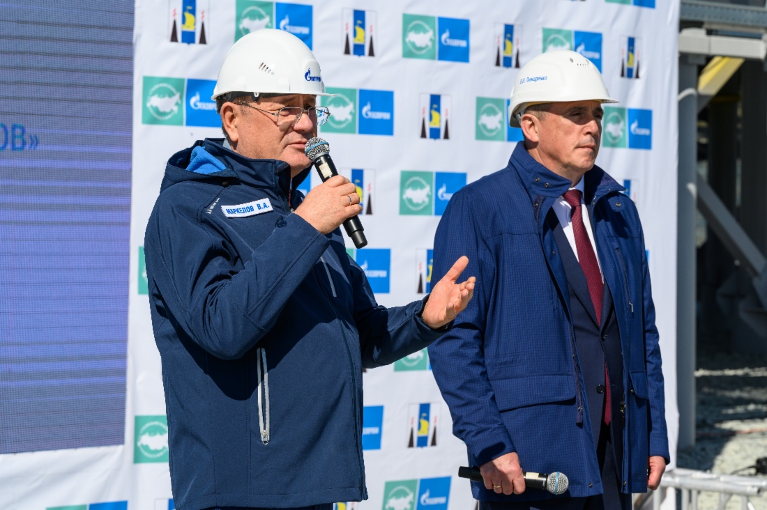 Виталий Маркелов и Валерий Лимаренко. Фото сайта gazprom.ru