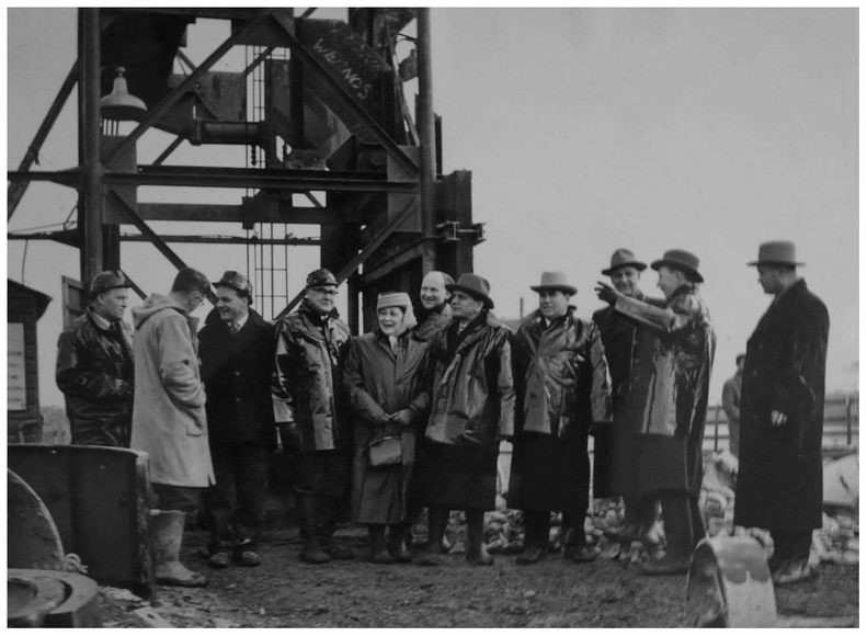 Посещение станции подземной газификации углей, фото из архива