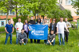 Трудовой десант АО «Газпром промгаз» «высадился» в Мценском детском доме