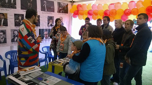 Волонтеры из АО «Газпром промгаз» знакомили детей с музыкальной грамотой