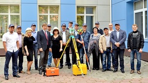 Группа изыскателей «Газпром промгаз» перед выездом на объект в Рязанскую область